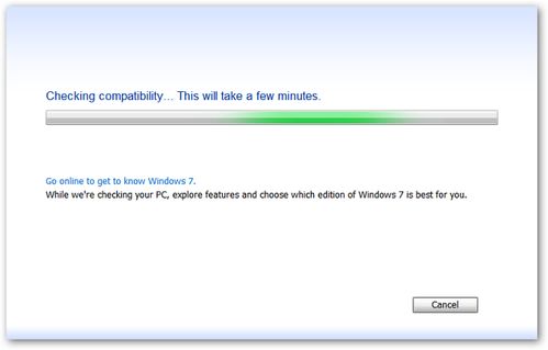 如何確保計算機(jī)兼容并運(yùn)行Windows 7升級顧問