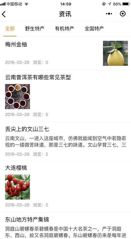 煥新土特產 特色食品小程序研發的實踐與價值
